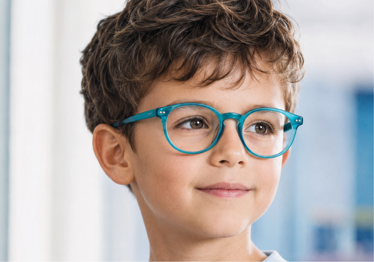 Persona usando lentes MyoFix