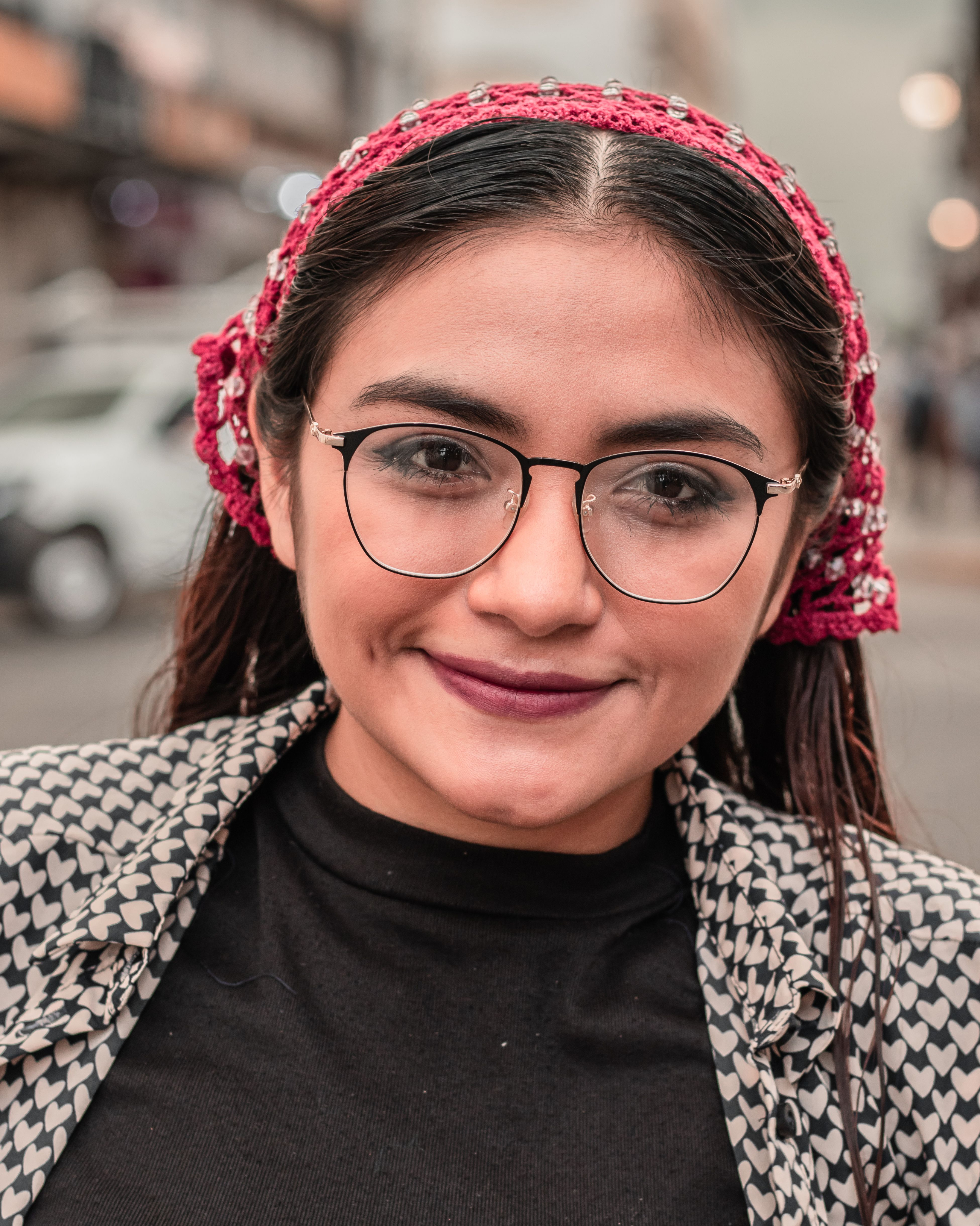 Persona con anteojos Geo