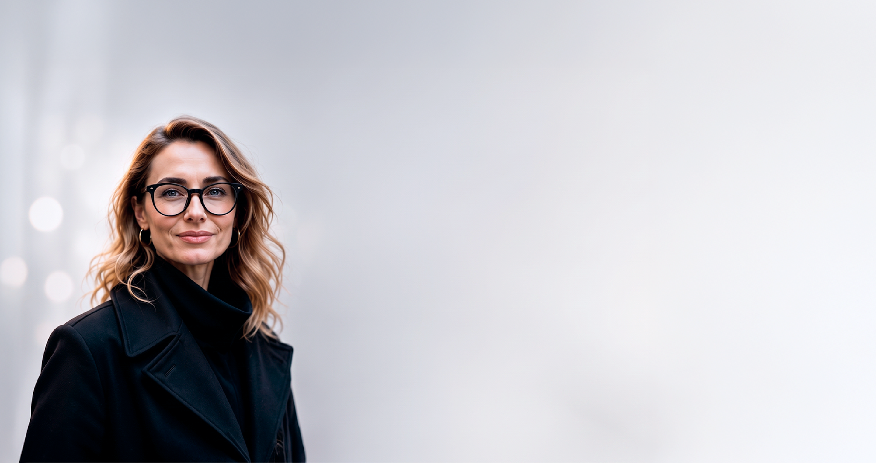 Mujer con lentes Novar First